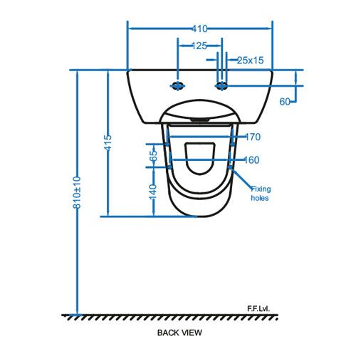 Elan Half Pedestal Basin