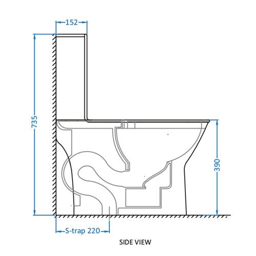 Pokhra One Piece Toilet