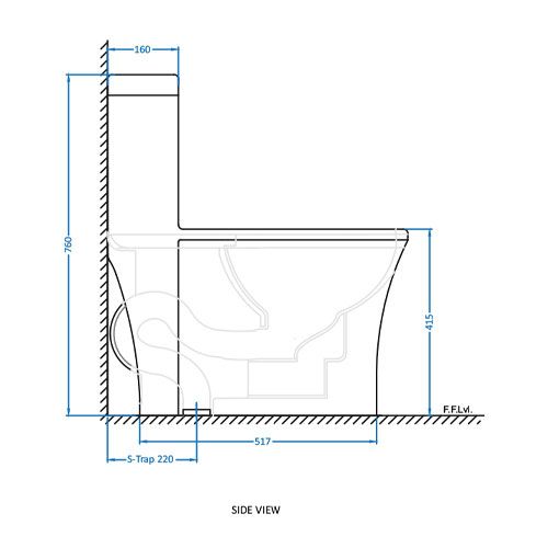 Venessa One Piece Toilet