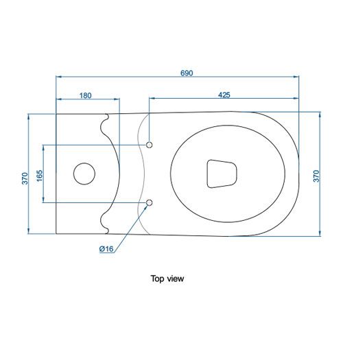 Mystique One Piece Toilet